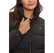 TOMMY JEANS ESSENTIAL PUFFER EXT ΜΠΟΥΦΑΝ ΓΥΝΑΙΚΕΙΟ BLACK