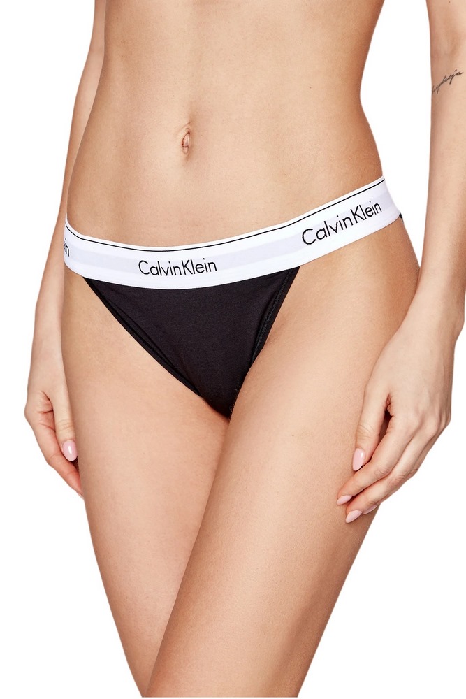 CALVIN KLEIN HIGH LEG TANGA ΕΣΩΡΟΥΧΟ ΓΥΝΑΙΚΕΙΟ BLACK