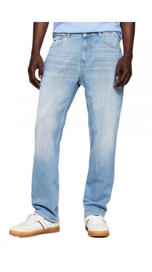 TOMMY JEANS RYAN RGLR STRGHT ΠΑΝΤΕΛΟΝΙ ΑΝΔΡΙΚΟ DENIM LIGHT
