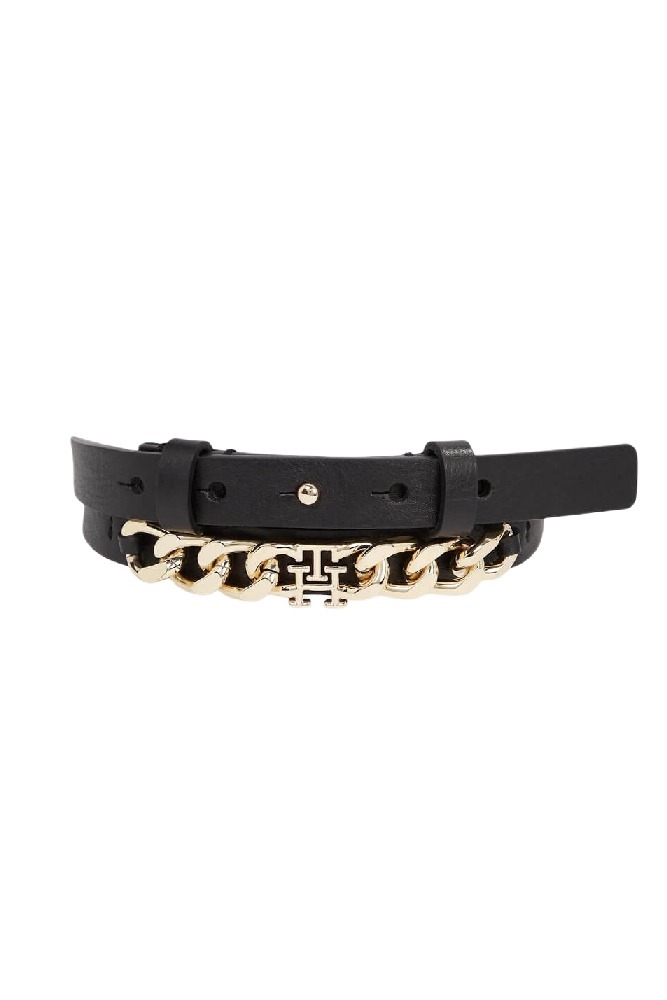 TOMMY HILFIGER TH CHIC CHAIN WAIST 2.0 ΖΩΝΗ ΓΥΝΑΙΚΕΙΑ BLACK