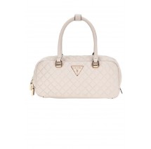 GUESS ECO RIANEE SATCHEL ΤΣΑΝΤΑ ΓΥΝΑΙΚΕΙΑ STONE