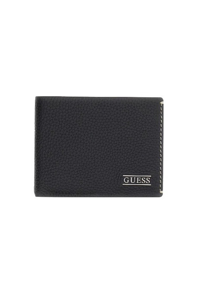 GUESS BOSTON BIFOLD SMBOGSLEA20 ΠΟΡΤΟΦΟΛΙ ΑΝΔΡΙΚΟ BLACK