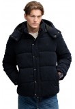 SUPERDRY PREMIUM HOOD CORD PUFFER JKT ΜΠΟΥΦΑΝ ΑΝΔΡΙΚΟ ECLIPSE NAVY