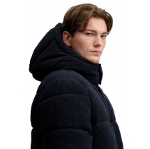 SUPERDRY PREMIUM HOOD CORD PUFFER JKT ΜΠΟΥΦΑΝ ΑΝΔΡΙΚΟ ECLIPSE NAVY