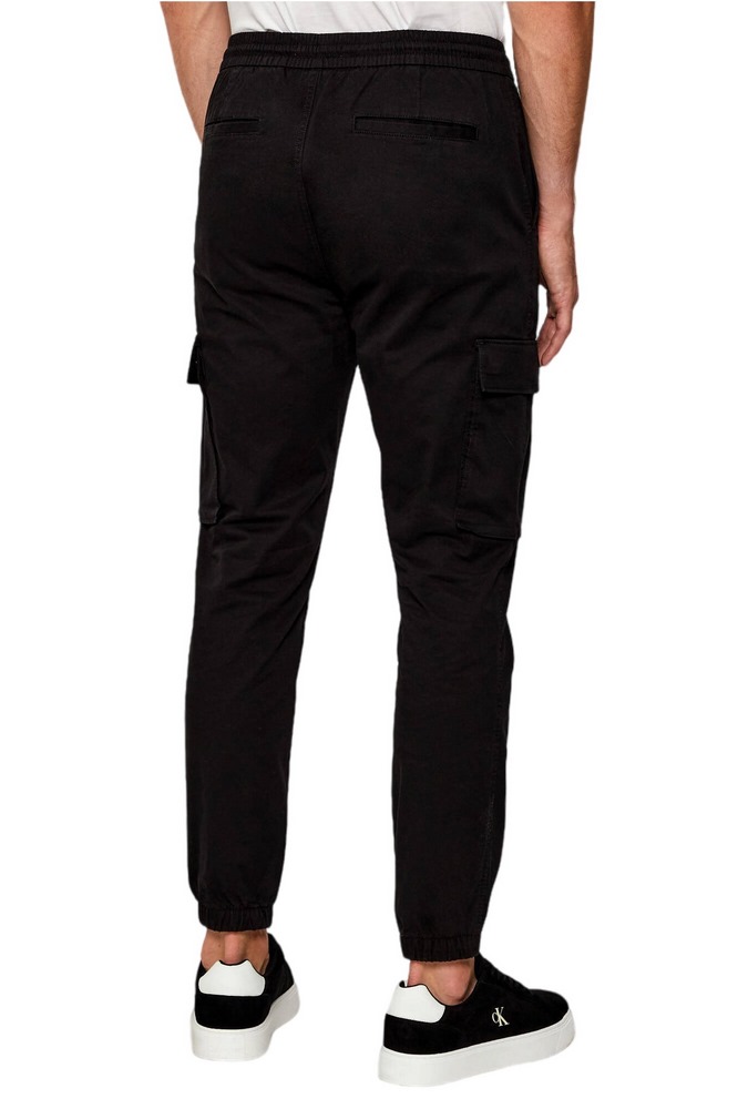 CALVIN KLEIN JEANS SKINNY ELASTIC TWILL CARGO PANT ΠΑΝΤΕΛΟΝΙ ΑΝΔΡΙΚΟ BLACK
