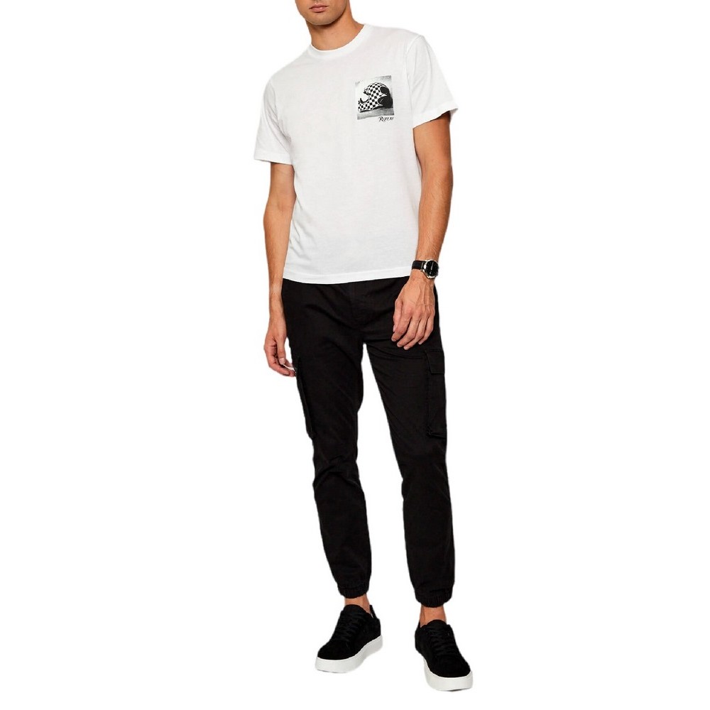 CALVIN KLEIN JEANS SKINNY ELASTIC TWILL CARGO PANT ΠΑΝΤΕΛΟΝΙ ΑΝΔΡΙΚΟ BLACK