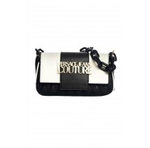 VERSACE JEANS COUTURE RANGE B - LOGO LOOP ΤΣΑΝΤΑ ΓΥΝΑΙΚΕΙΑ BLACK/WHITE