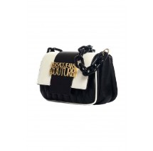 VERSACE JEANS COUTURE RANGE B - LOGO LOOP ΤΣΑΝΤΑ ΓΥΝΑΙΚΕΙΑ BLACK/WHITE