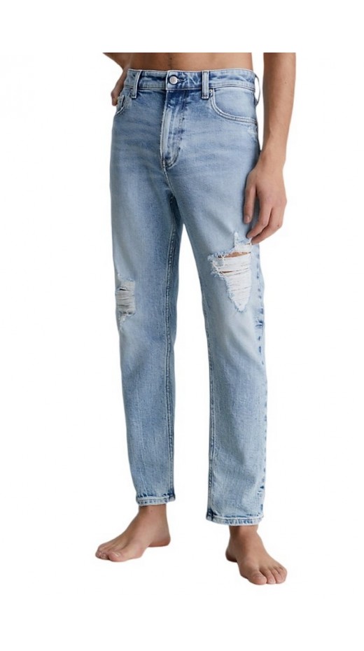 CALVIN KLEIN JEANS DAD JEAN ΠΑΝΤΕΛΟΝΙ ΑΝΔΡΙΚΟ BLUΕ DENIM