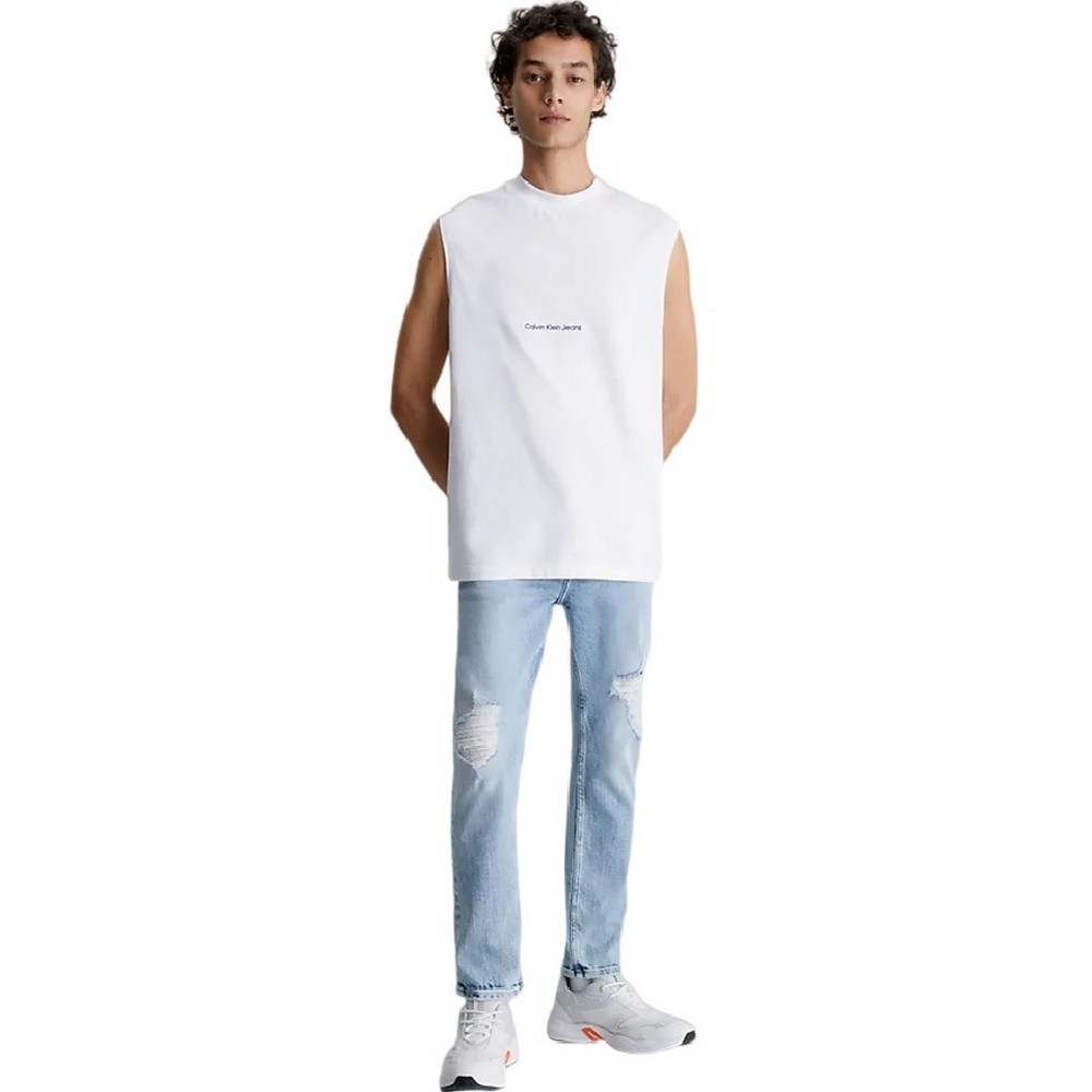 CALVIN KLEIN JEANS DAD JEAN ΠΑΝΤΕΛΟΝΙ ΑΝΔΡΙΚΟ BLUΕ DENIM