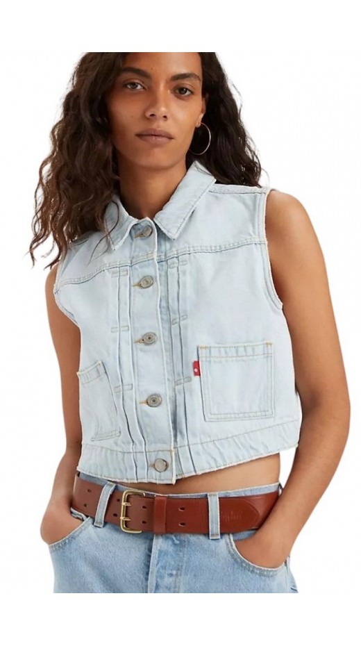 LEVI'S TILITY VEST ΓΙΛΕΚΟ ΓΥΝΑΙΚΕΙΟ LIGHT INDIGO