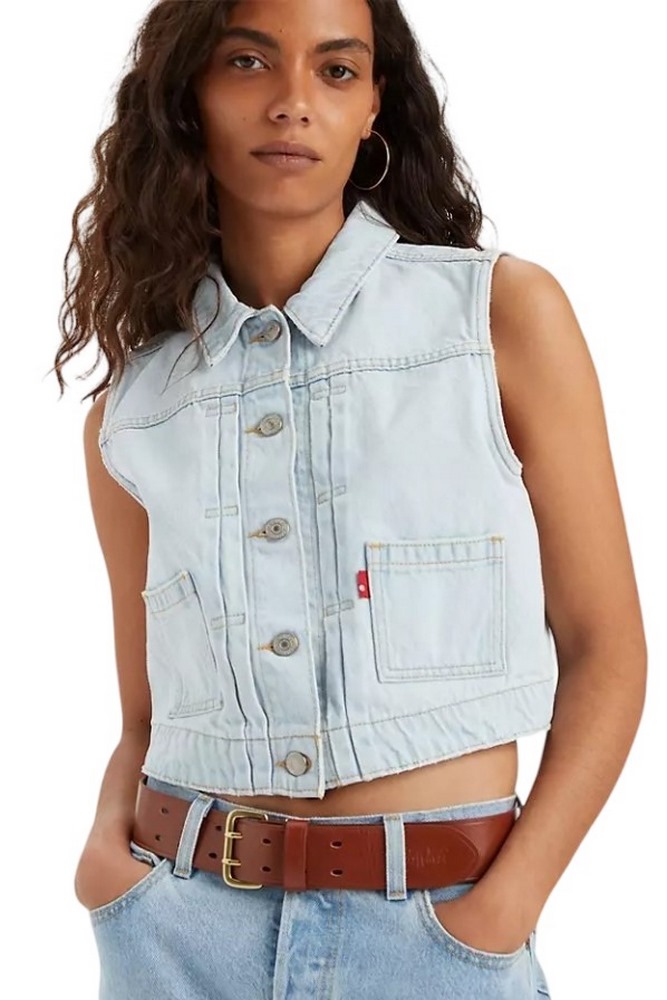 LEVI'S TILITY VEST ΓΙΛΕΚΟ ΓΥΝΑΙΚΕΙΟ LIGHT INDIGO