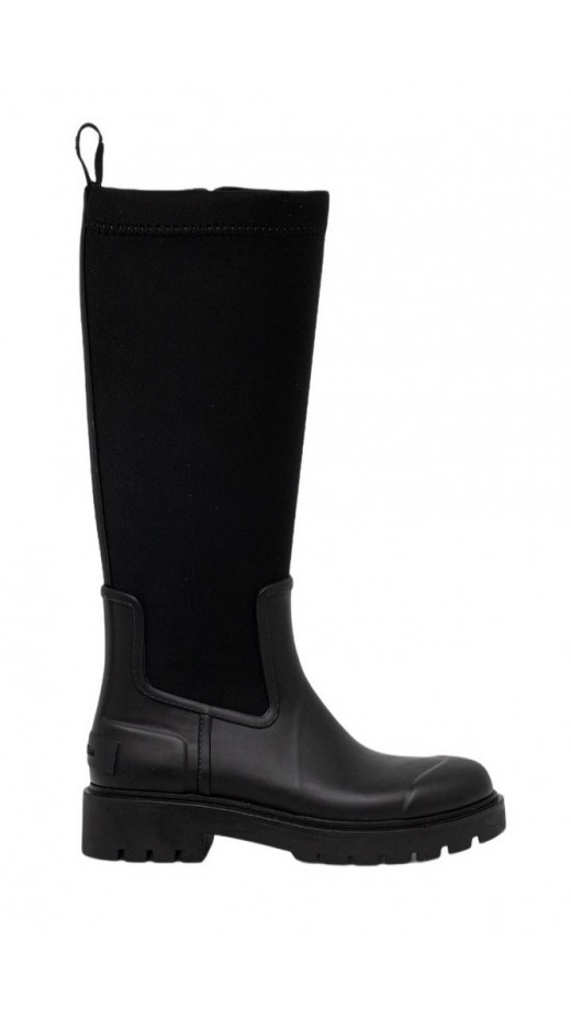 CALVIN KLEIN HIGH RAINBOOT NEOPRENE ΜΠΟΤΑ ΓΥΝΑΙΚΕΙΑ BLACK