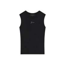 GUESS CN MINI LOGO ΤΟΠ ΜΠΛΟΥΖΑ ΓΥΝΑΙΚΕΙΑ BLACK