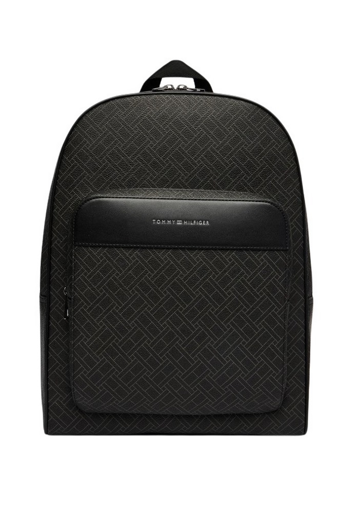 TOMMY HILFIGER FLAG MONOGRAM BACKPACK ΤΣΑΝΤΑ ΑΝΔΡΙΚΗ BLACK