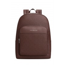 TOMMY HILFIGER FLAG MONOGRAM BACKPACK ΤΣΑΝΤΑ ΑΝΔΡΙΚΗ COFFEE