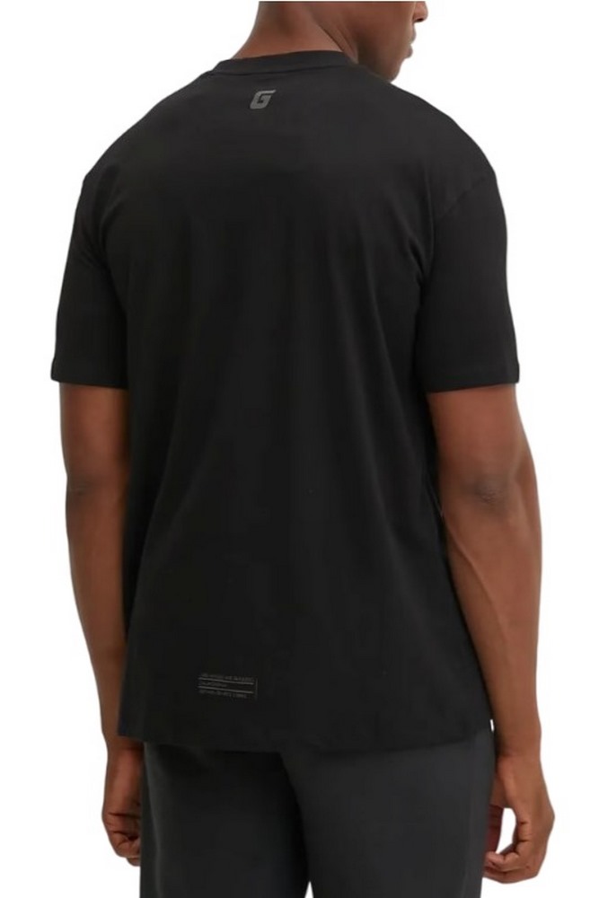 GUESS AZHA CN OVER T-SHIRT ΜΠΛΟΥΖΑ ΑΝΔΡΙΚΗ BLACK