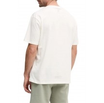 GUESS AZHA CN OVER T-SHIRT ΜΠΛΟΥΖΑ ΑΝΔΡΙΚΗ WHITE