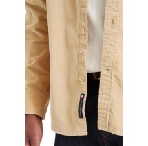 TOMMY JEANS REG BABY CORDUROY SHIRT EXT ΠΟΥΚΑΜΙΣΟ ΑΝΔΡΙΚΟ SAND