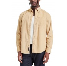 TOMMY JEANS REG BABY CORDUROY SHIRT EXT ΠΟΥΚΑΜΙΣΟ ΑΝΔΡΙΚΟ SAND