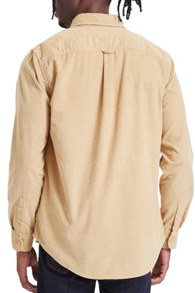 TOMMY JEANS REG BABY CORDUROY SHIRT EXT ΠΟΥΚΑΜΙΣΟ ΑΝΔΡΙΚΟ SAND