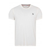 U.S POLO ASSN 49351 T-SHIRT ΜΠΛΟΥΖΑ ΑΝΔΡΙΚH WHITE