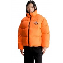 CALVIN KLEIN JEANS REVERSIBLE 90s PUFFER ΜΠΟΥΦΑΝ ΓΥΝΑΙΚΕΙΟ BLACK