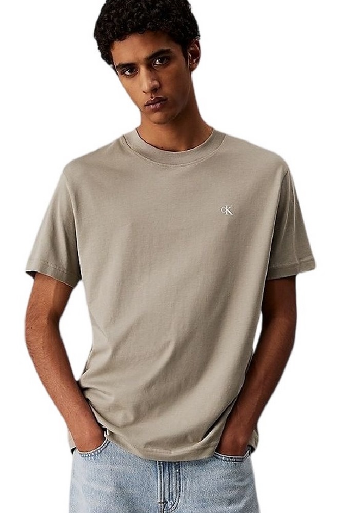 CALVIN KLEIN JEANS PAINTED CALVIN KLEIN JEANS TEE T-SHIRT ΜΠΛΟΥΖΑ ΑΝΔΡΙΚΗ KHAKI