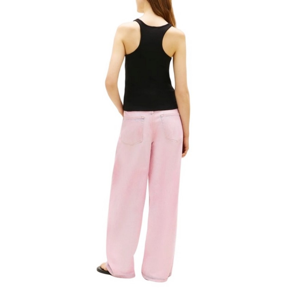 TOMMY JEANS SLIM RACER BACK RIB TANK ΤΟΠ ΓΥΝΑΙΚΕΙΟ BLACK