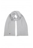 TOMMY HILFIGER TJW FLAG SCARF ΚΑΣΚΟΛ ΓΥΝΑΙΚΕΙΟ GREY