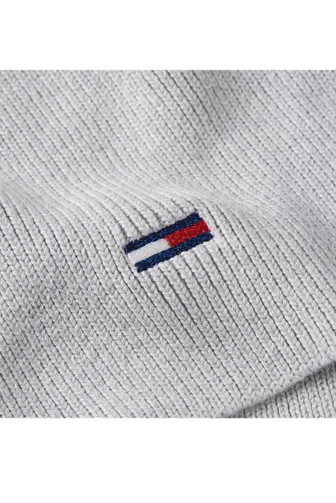 TOMMY HILFIGER TJW FLAG SCARF ΚΑΣΚΟΛ ΓΥΝΑΙΚΕΙΟ GREY