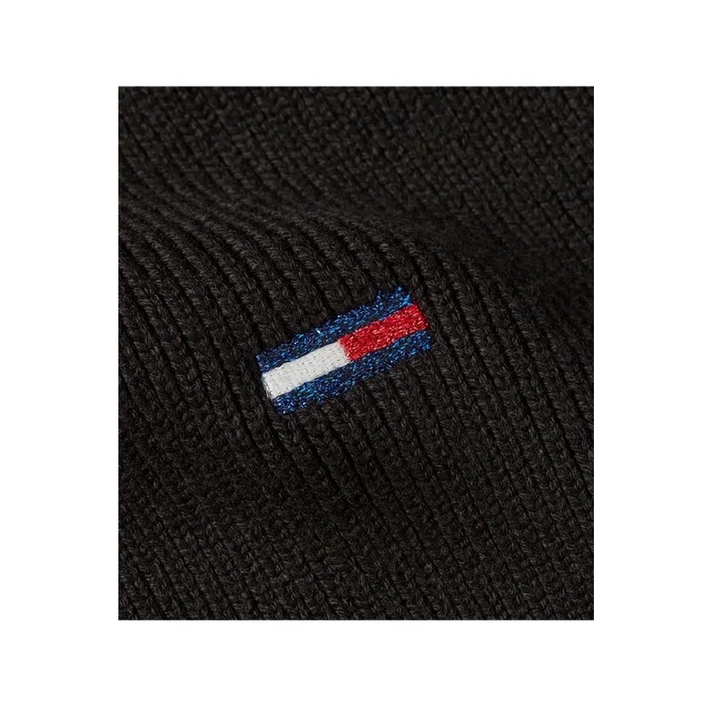 TOMMY HILFIGER TJW FLAG SCARF ΚΑΣΚΟΛ ΓΥΝΑΙΚΕΙΟ BLACK