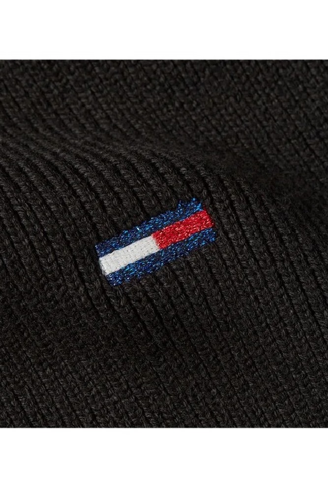 TOMMY HILFIGER TJW FLAG SCARF ΚΑΣΚΟΛ ΓΥΝΑΙΚΕΙΟ BLACK