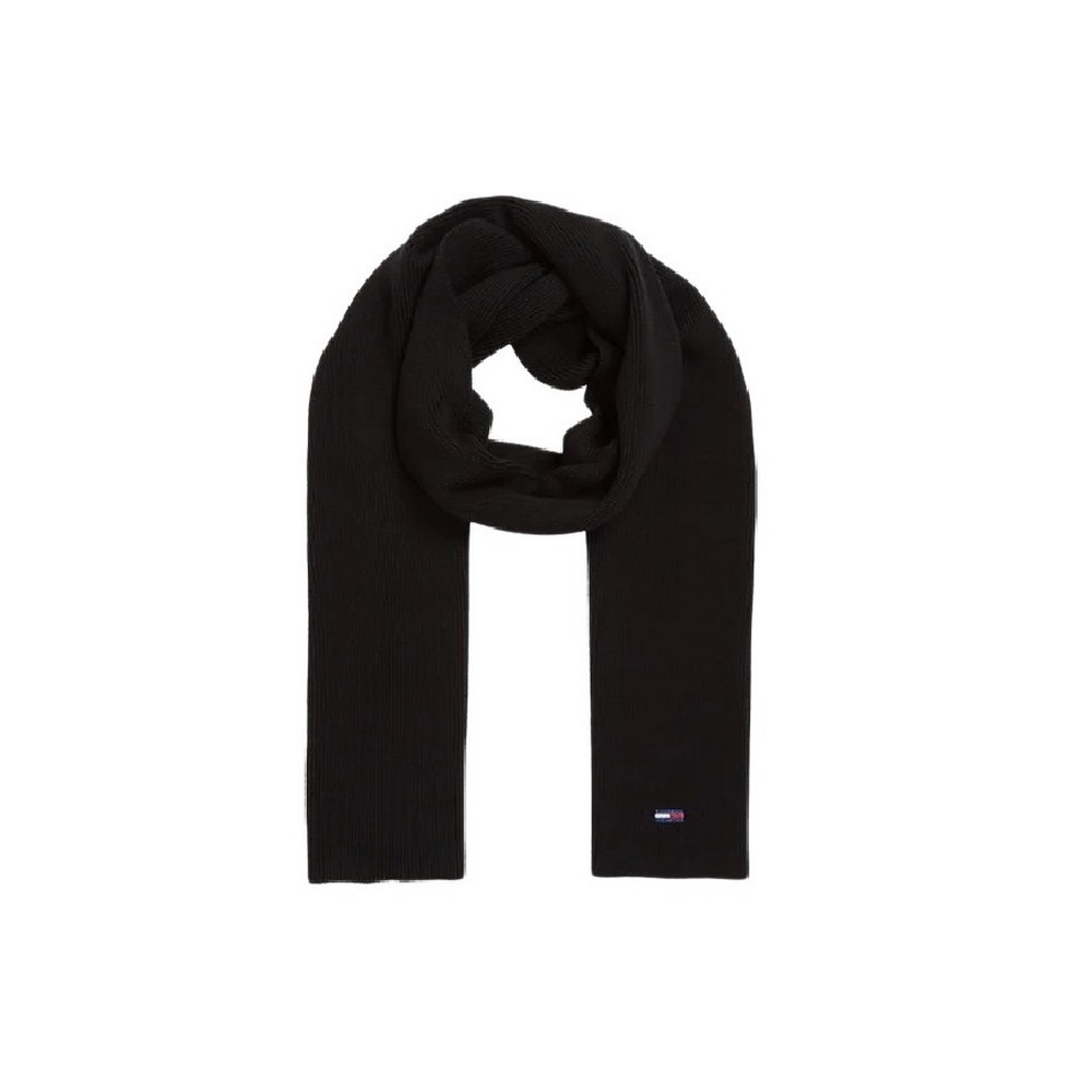 TOMMY HILFIGER TJW FLAG SCARF ΚΑΣΚΟΛ ΓΥΝΑΙΚΕΙΟ BLACK