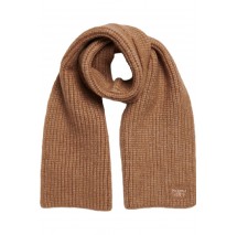 SUPERDRY D3 SDRY RIB KNIT SCARF ΚΑΣΚΟΛ ΓΥΝΑΙΚΕΙΟ BROWN