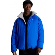 CALVIN KLEIN JEANS REVERSIBLE 90s PUFFER ΜΠΟΥΦΑΝ ΑΝΔΡΙΚΟ BLUE