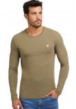 GUESS CORE T-SHIRT ΜΠΛΟΥΖΑ  ΑΝΔΡΙΚΗ KHAKI