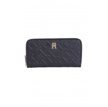 TOMMY HILFIGER ICONIC TOMMY LARGE ZA MONO ΠΟΡΤΟΦΟΛΙ ΓΥΝΑΙΚΕΙΟ NAVY