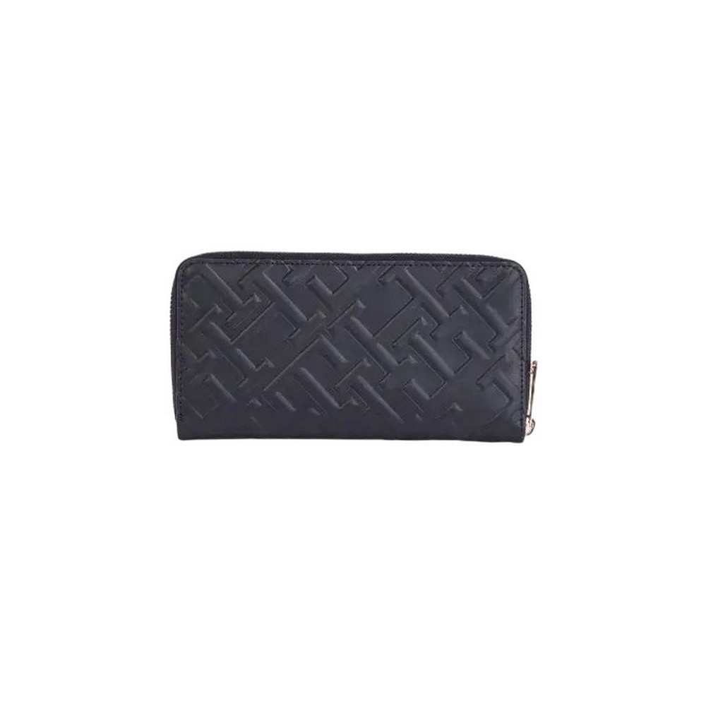TOMMY HILFIGER ICONIC TOMMY LARGE ZA MONO ΠΟΡΤΟΦΟΛΙ ΓΥΝΑΙΚΕΙΟ NAVY