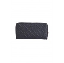 TOMMY HILFIGER ICONIC TOMMY LARGE ZA MONO ΠΟΡΤΟΦΟΛΙ ΓΥΝΑΙΚΕΙΟ NAVY