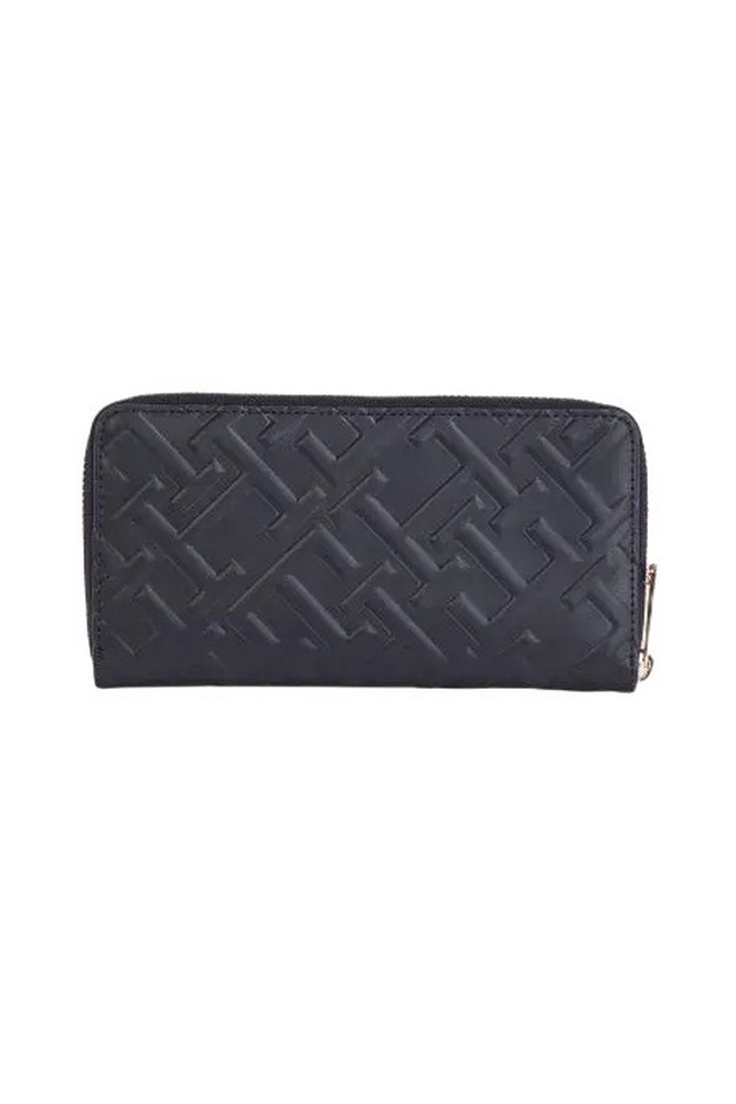 TOMMY HILFIGER ICONIC TOMMY LARGE ZA MONO ΠΟΡΤΟΦΟΛΙ ΓΥΝΑΙΚΕΙΟ NAVY