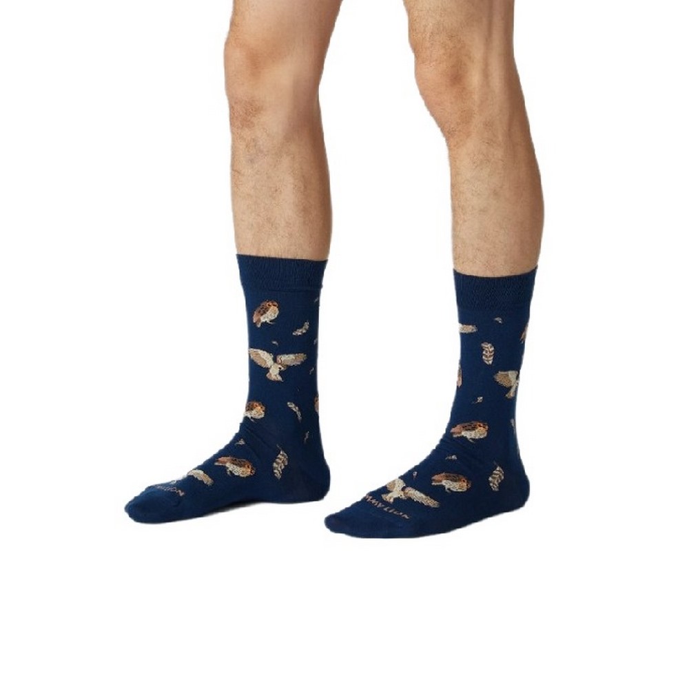 JIMMY LION NIGHT OWL SOCKS UNISEX ΚΑΛΤΣΕΣ BLUE