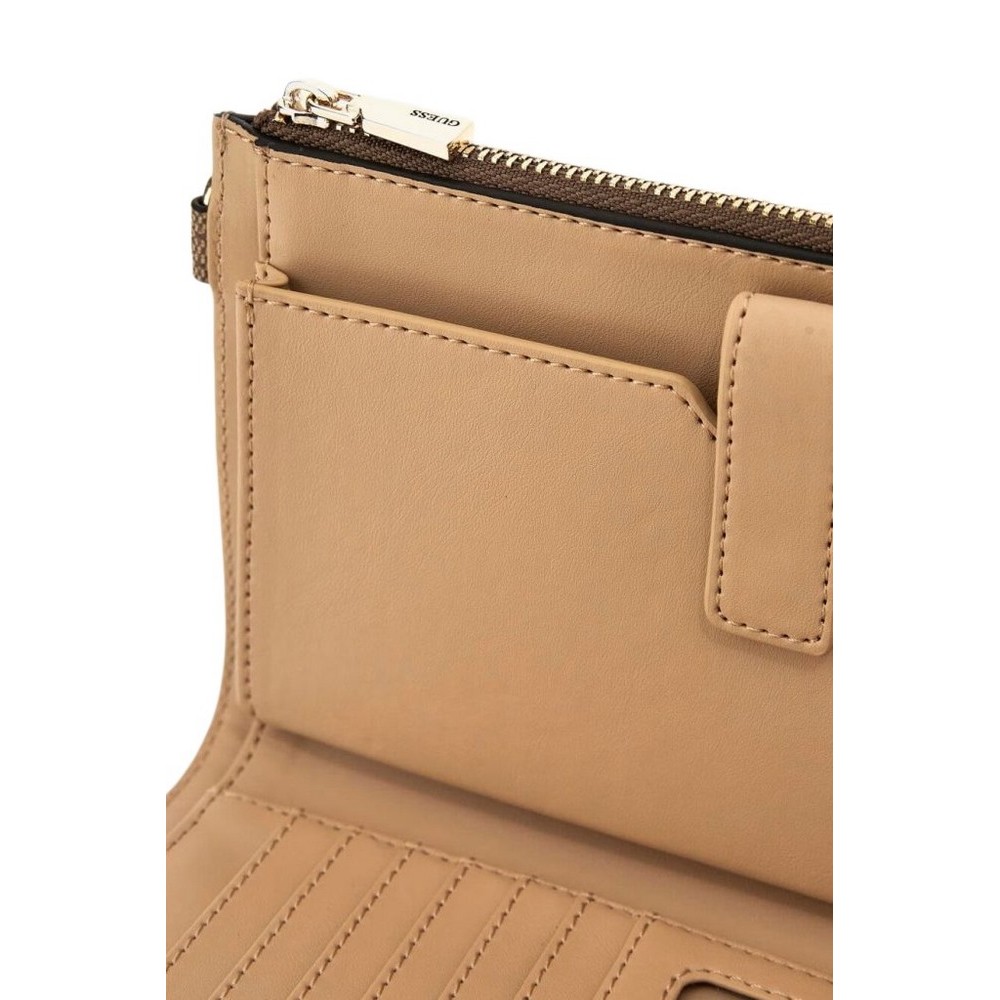 LAUREL SLG DBL ZIP ORGANIZER ΠΟΡΤΟΦΟΛΙ ΓΥΝΑΙΚΕΙΟ LATTE