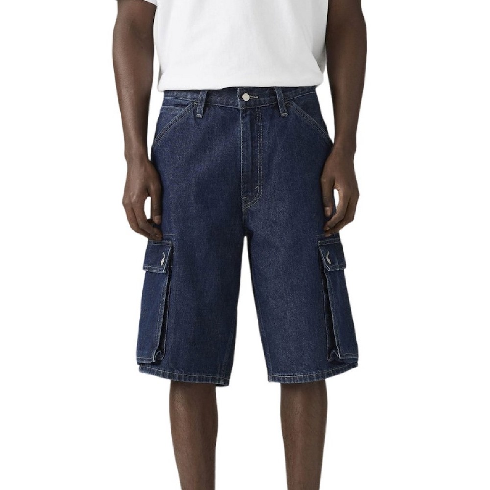 LEVIS 478 BAGGY CARGO SHORTS WORN IN ΤΖΙΝ ΒΕΡΜΟΥΔΑ ΑΝΔΡΙΚΗ DARK INDIGO