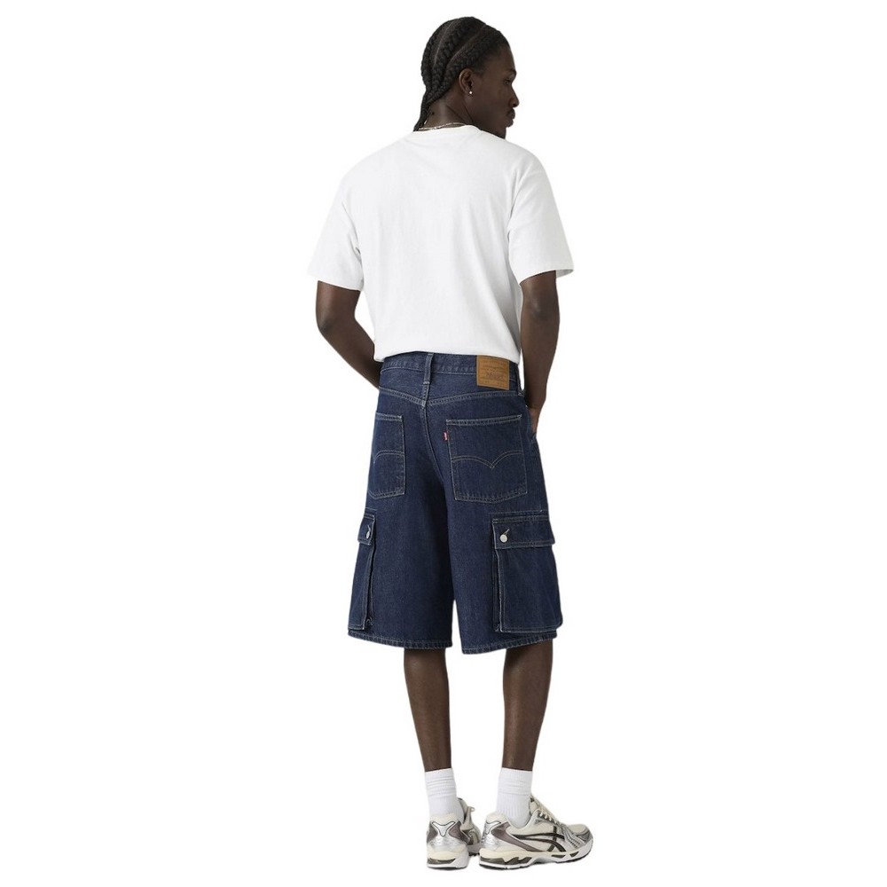 LEVIS 478 BAGGY CARGO SHORTS WORN IN ΤΖΙΝ ΒΕΡΜΟΥΔΑ ΑΝΔΡΙΚΗ DARK INDIGO