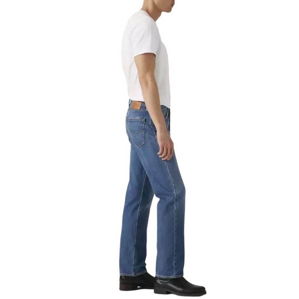 LEVIS 501 ORIGINAL FIT WORN IN ΤΖΙΝ ΠΑΝΤΕΛΟΝΙ ΑΝΔΡΙΚΟ BLUΕ DENIM