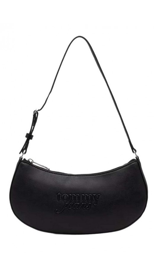 TOMMY JEANS MUST SHOULDER BAG ΤΣΑΝΤΑ ΓΥΝΑΙΚΕΙΑ BLACK