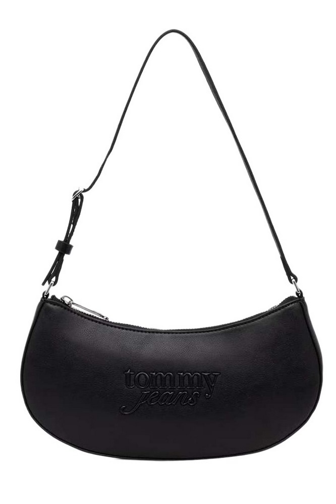 TOMMY JEANS MUST SHOULDER BAG ΤΣΑΝΤΑ ΓΥΝΑΙΚΕΙΑ BLACK