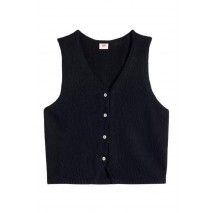 HELEN MINI BOUCLE VEST ΓΙΛΕΚΟ ΓΥΝΑΙΚΕΙΟ BLACK