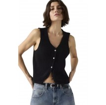 HELEN MINI BOUCLE VEST ΓΙΛΕΚΟ ΓΥΝΑΙΚΕΙΟ BLACK